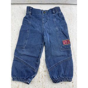 Vintage 1980’s perfect Pals Dino Dudes 24M baby jeans